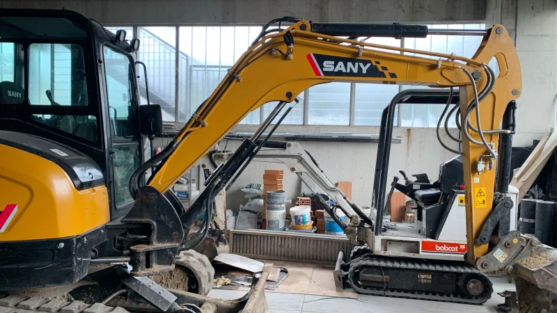 Багер Sany SY 50U  , снимка 2 - Индустриална техника - 51930600