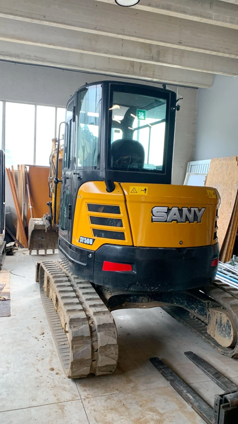 Багер Sany SY 50U  , снимка 3 - Индустриална техника - 51930600
