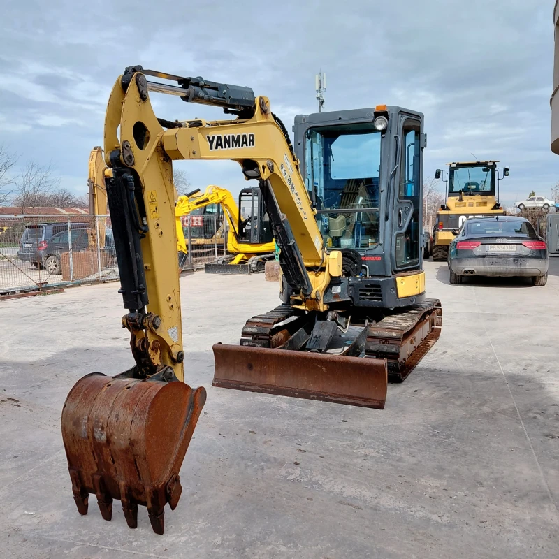 Багер Yanmar VIO35-6 * НАЛИЧЕН * ТОП СЪСТОЯНИЕ * , снимка 8 - Индустриална техника - 52144269
