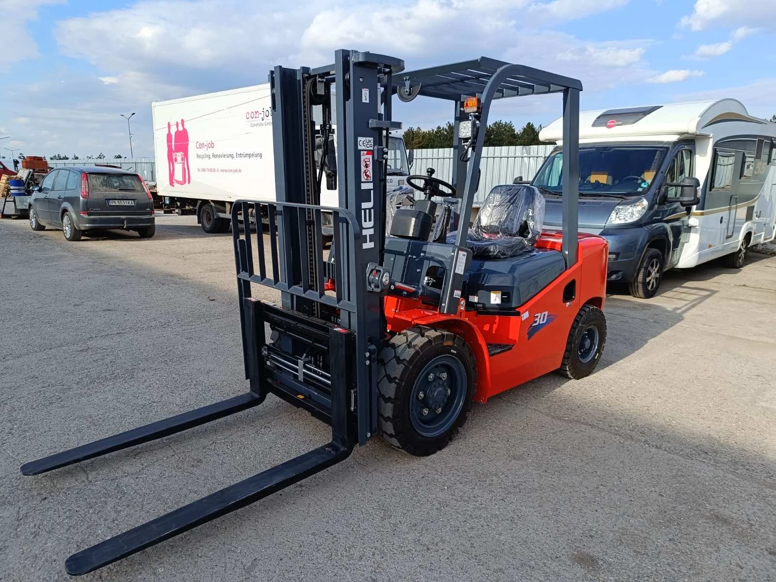 Мотокар HELI, снимка 2 - Индустриална техника - 53981519