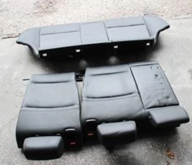 ЗАДНИ СЕДАЛКИ ОТ КОЖЕН САЛОН ЗА БМВ 330 , снимка 4