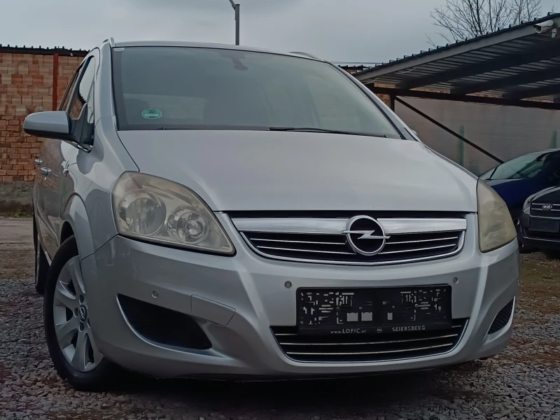 Opel Zafira FACE LIFT-1.7CDTI-110кс-6 скорости-7 места-КЛИМА-, снимка 1 - Автомобили и джипове - 48068853