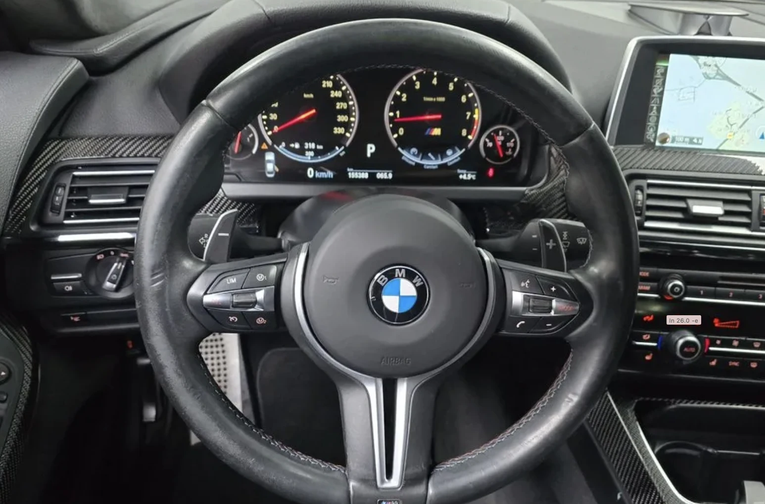 BMW M6 GRAN COUPE* КОЖА* ПОДГРЕВ* ОБДУХВАНЕ* HUD* НАВИ* 3, снимка 12 - Автомобили и джипове - 54197120