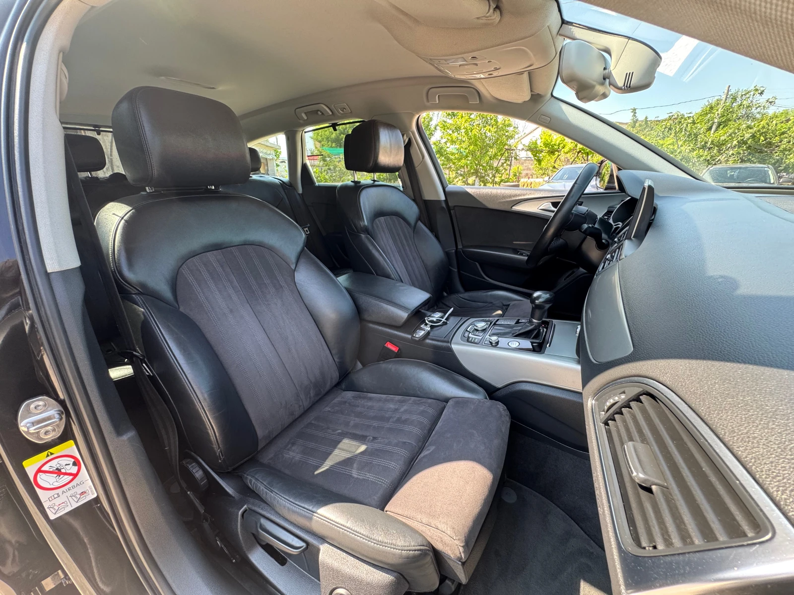 Audi A6 2.0TDI-170кс-КОЖА-АВТОМАТ, снимка 10 - Автомобили и джипове - 54682473
