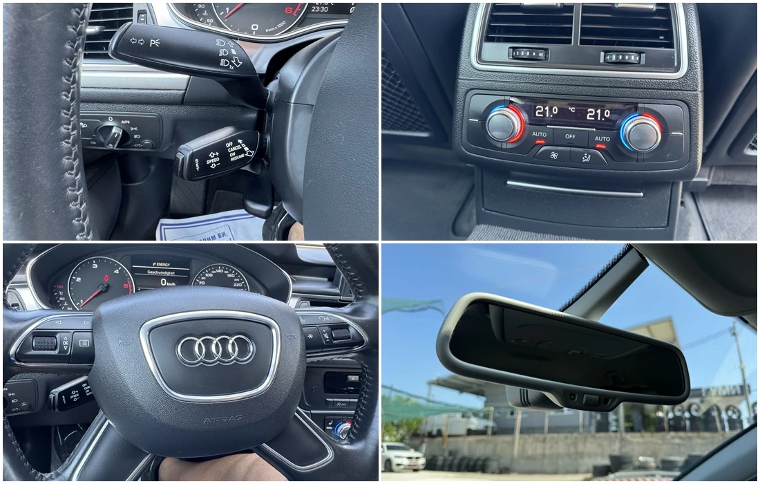 Audi A6 2.0TDI-170кс-КОЖА-АВТОМАТ, снимка 14 - Автомобили и джипове - 54682473