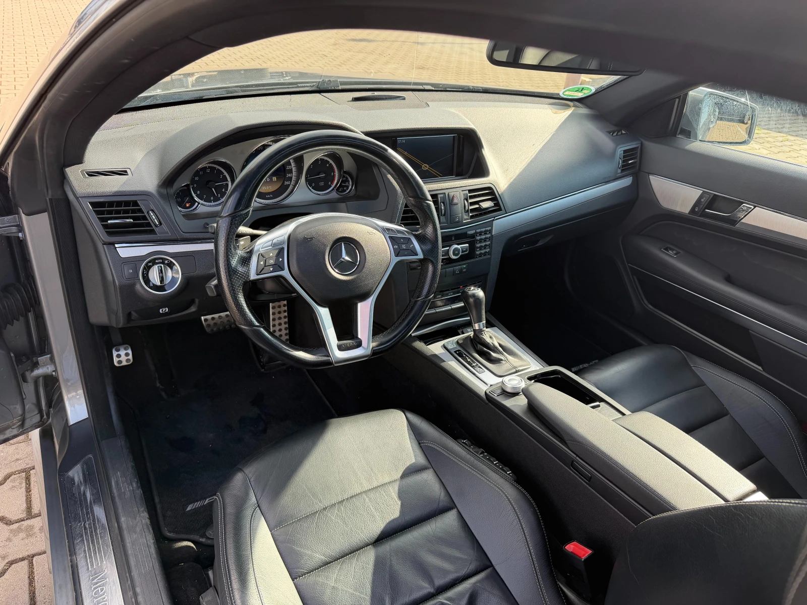 Mercedes-Benz E 220 COUPE AVTOMAT/PANORAMA/NAVI/KOJA EURO 5, снимка 13 - Автомобили и джипове - 55043372