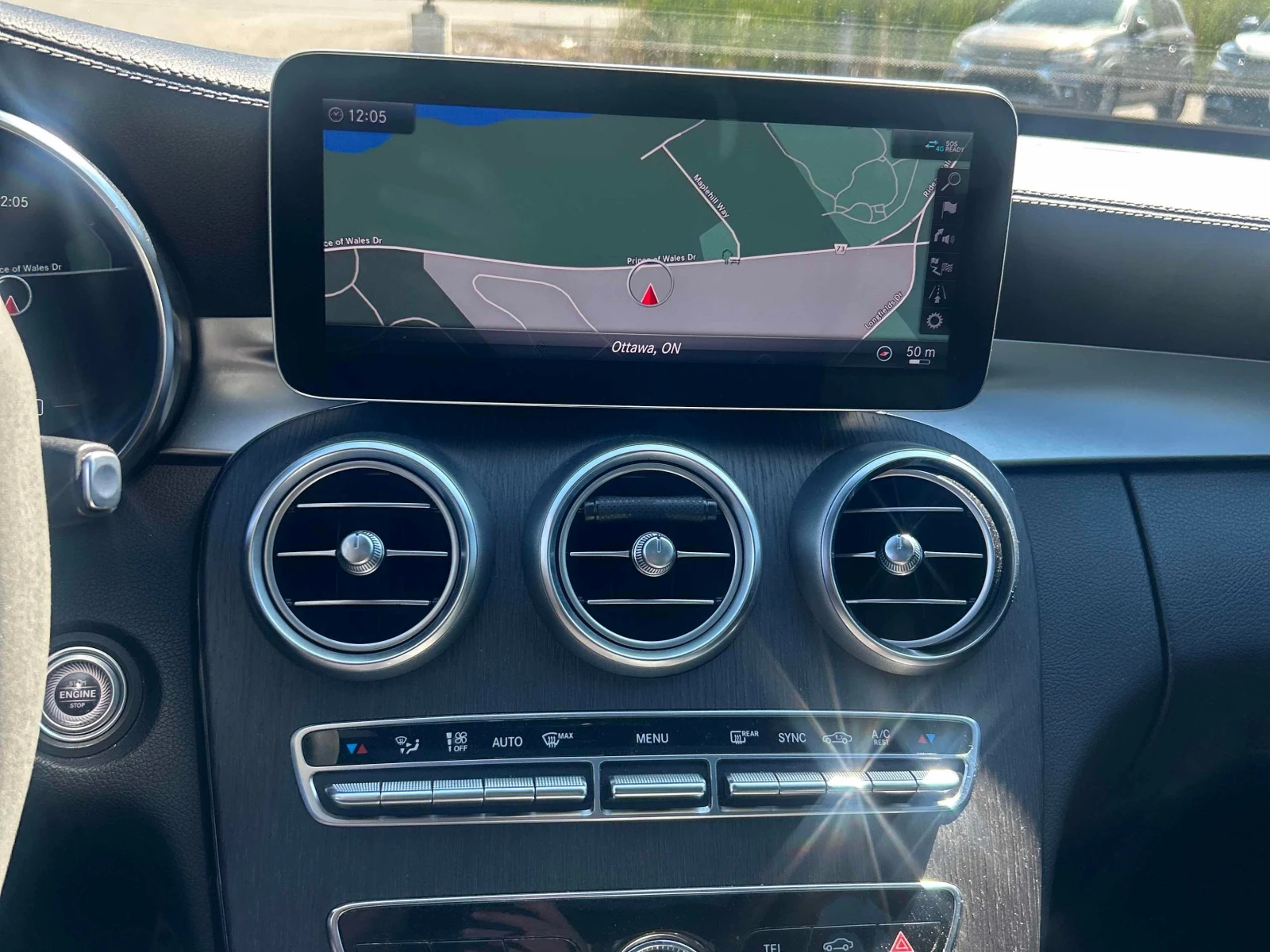 Mercedes-Benz C 43 AMG 4MATIC* DIS* 360* BURMESTER* , снимка 9 - Автомобили и джипове - 55905104