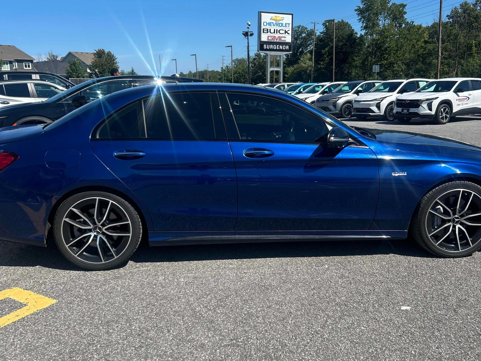 Mercedes-Benz C 43 AMG 4MATIC* DIS* 360* BURMESTER* , снимка 3 - Автомобили и джипове - 55905104