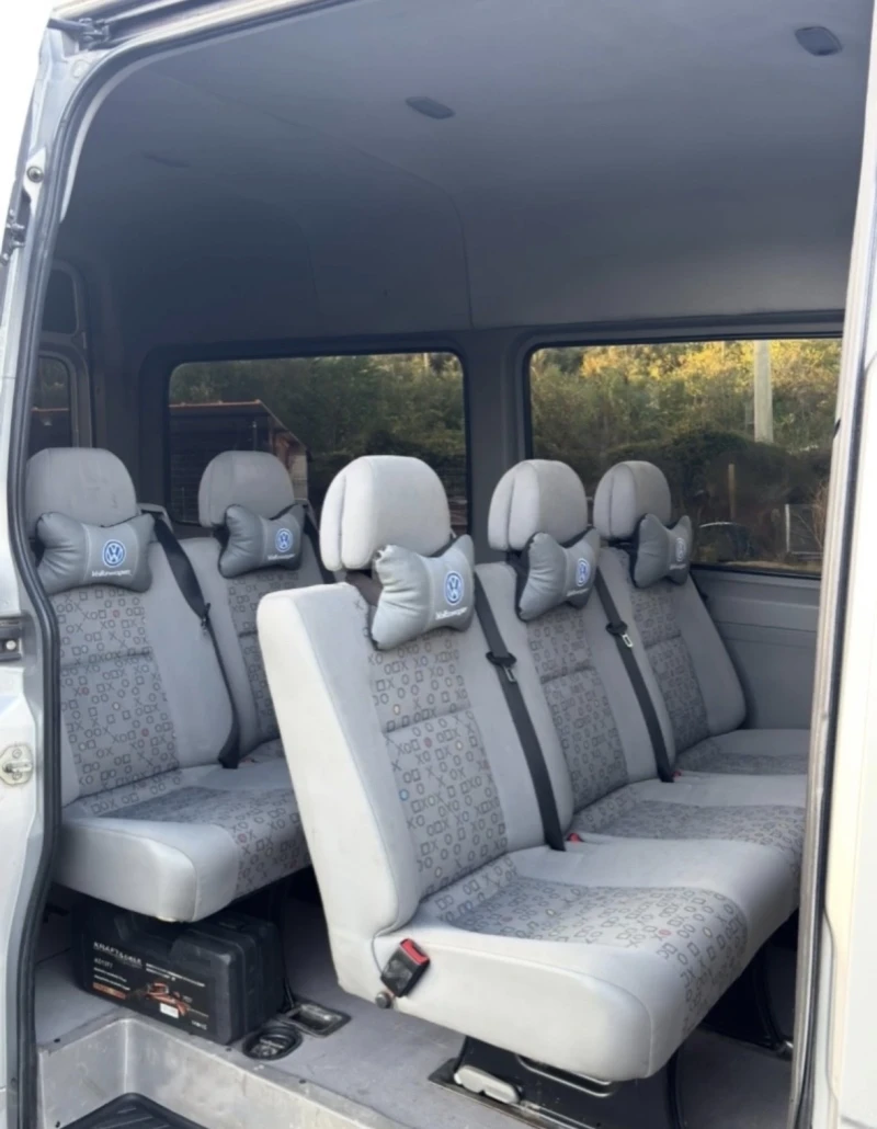 VW Crafter Пътнически 9-местен/Ръчка/Клима/Теглич, снимка 7 - Бусове и автобуси - 53187265
