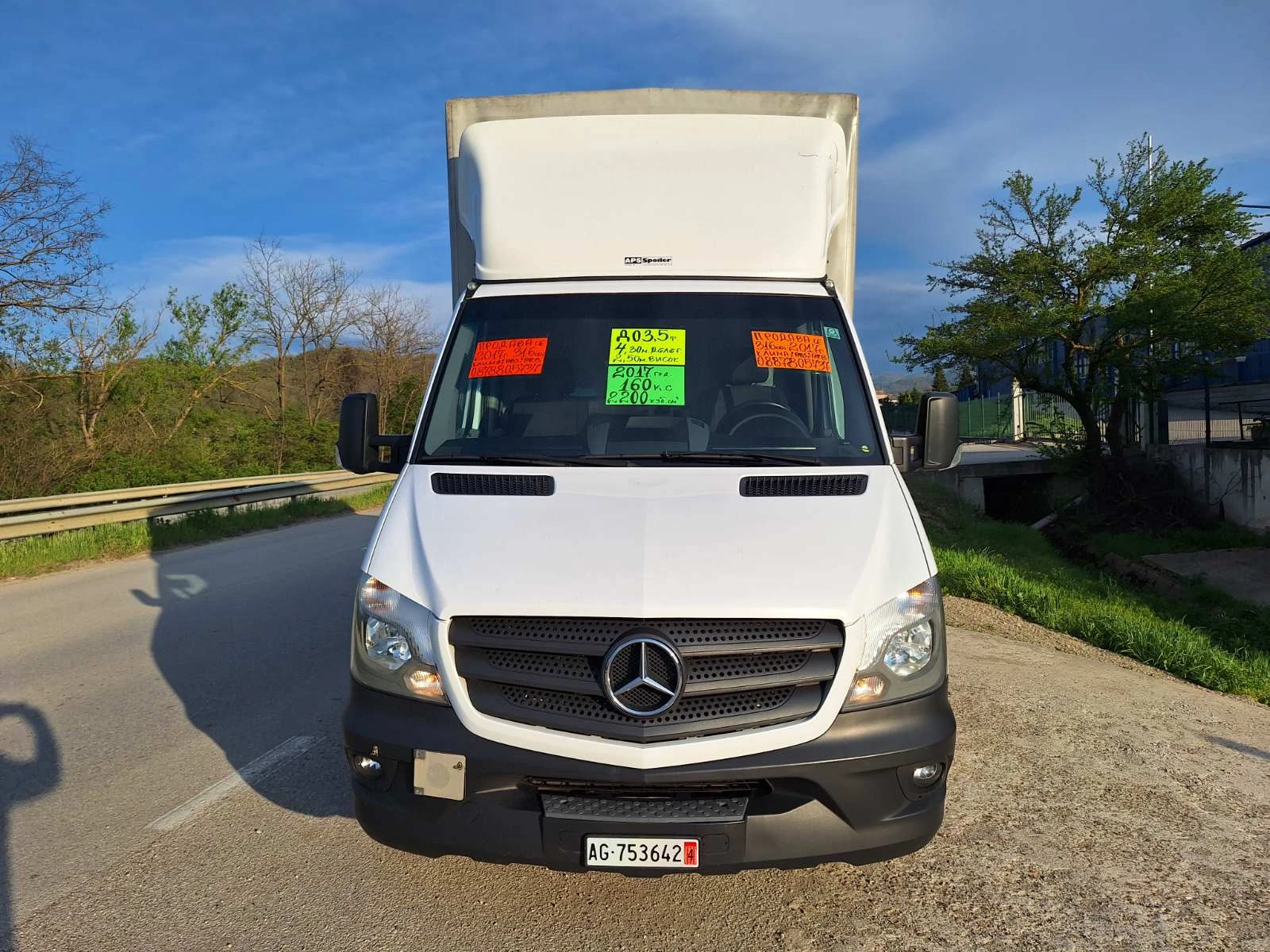 Mercedes-Benz Sprinter 316 CDi до 3, 5т.БРЗЕНТ БОРД 4, 30м. ШВЕЙЦАРИЯ КЛИМА - изображение 2