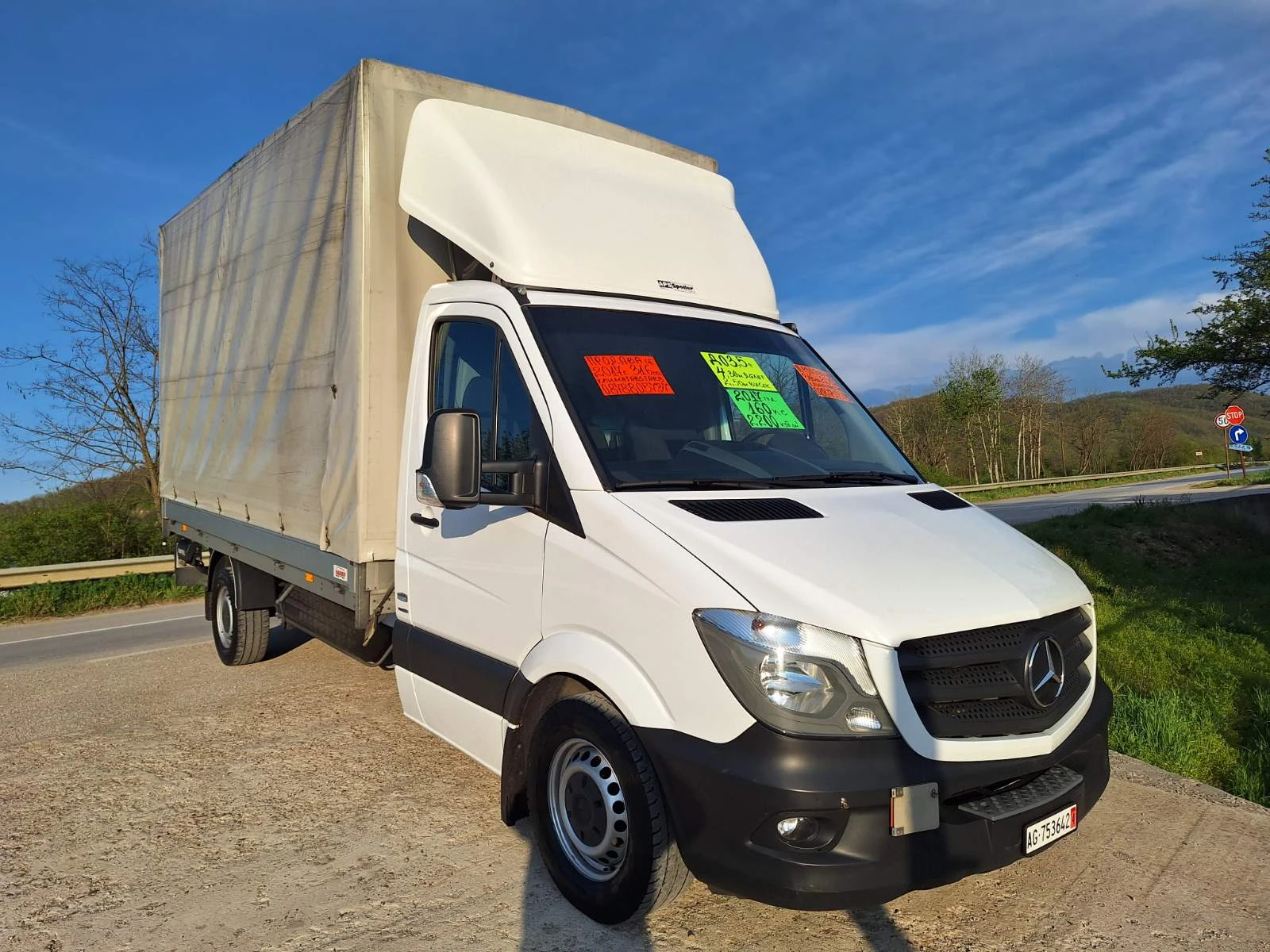 Mercedes-Benz Sprinter 316 CDi до 3, 5т.БРЗЕНТ БОРД 4, 30м. ШВЕЙЦАРИЯ КЛИМА - изображение 3