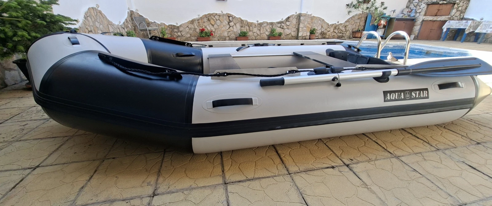 Надуваема лодка Собствено производство AQUA STAR C-310FSD, снимка 8 - Воден транспорт - 56124304