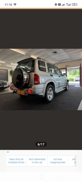 Обява за продажба на Suzuki Grand vitara 2.0 Бензин 128кс. ~15 899 лв. - изображение 3