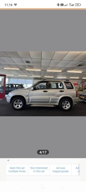 Обява за продажба на Suzuki Grand vitara 2.0 Бензин 128кс. ~15 899 лв. - изображение 4