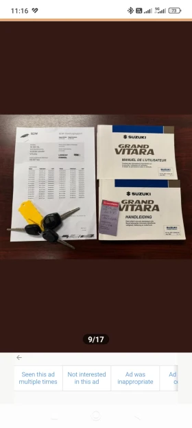 Обява за продажба на Suzuki Grand vitara 2.0 Бензин 128кс. ~15 899 лв. - изображение 8