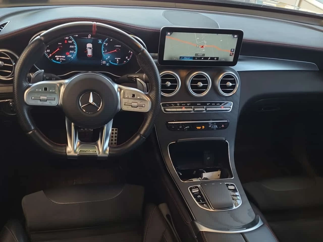 Mercedes-Benz GLC 43 AMG * CARFAX * BURMESTER * 2 КЛЮЧА * + ГУМИ, снимка 10 - Автомобили и джипове - 55514712