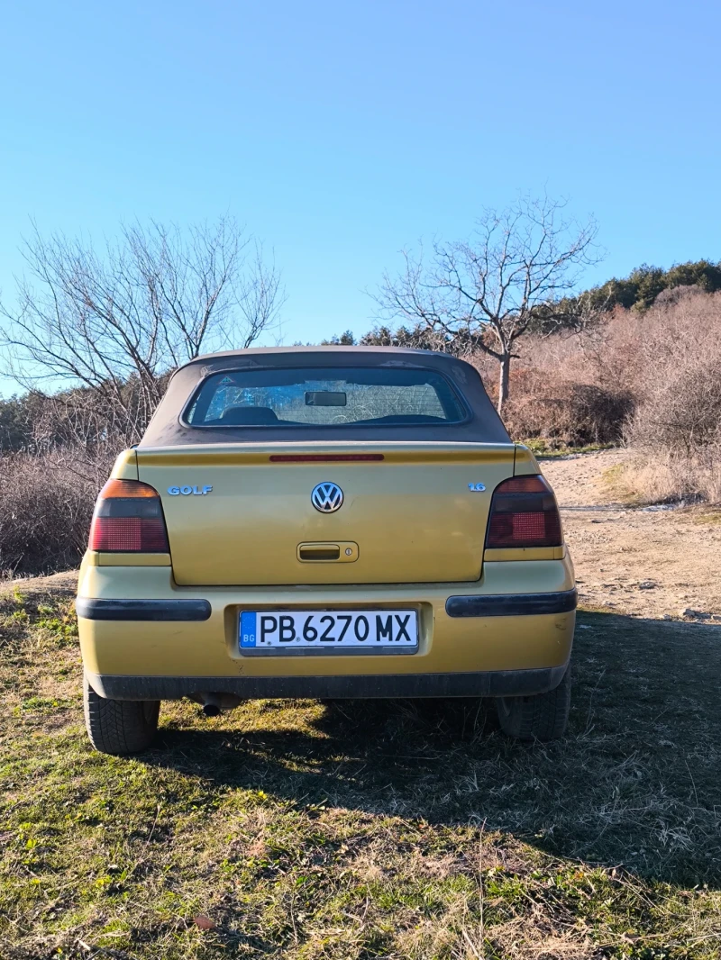 VW Golf Cabrio, снимка 4 - Автомобили и джипове - 48558202