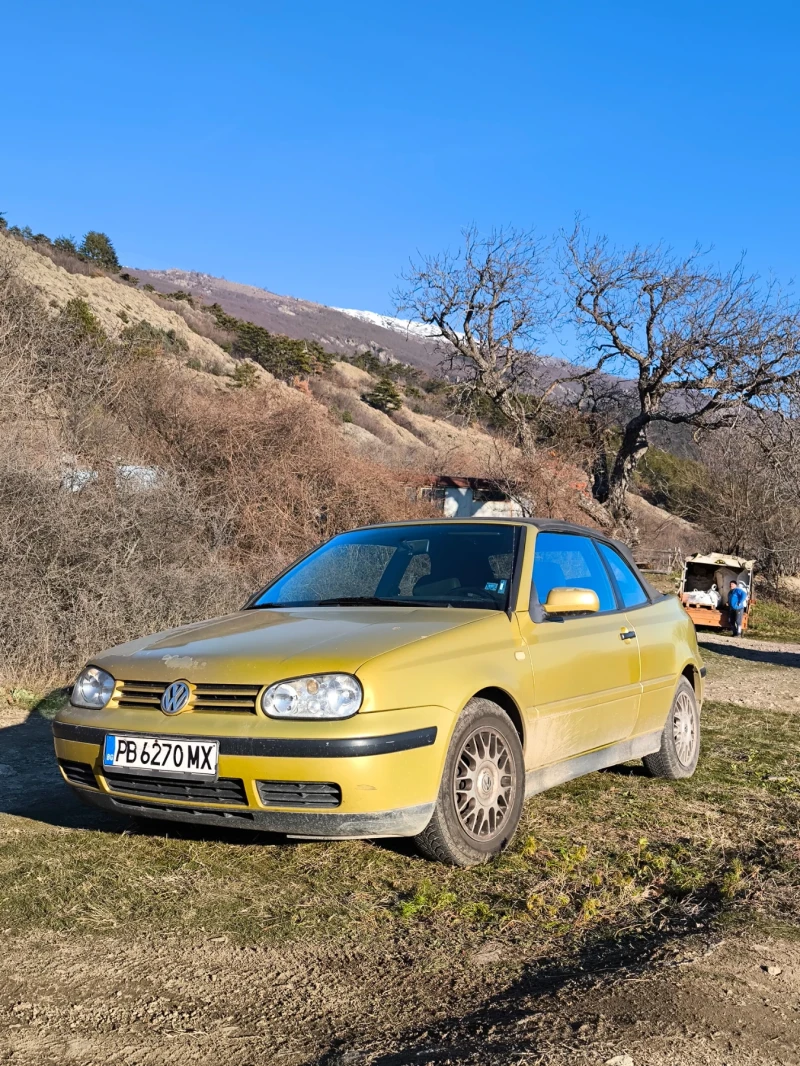 VW Golf Cabrio, снимка 1 - Автомобили и джипове - 48558202