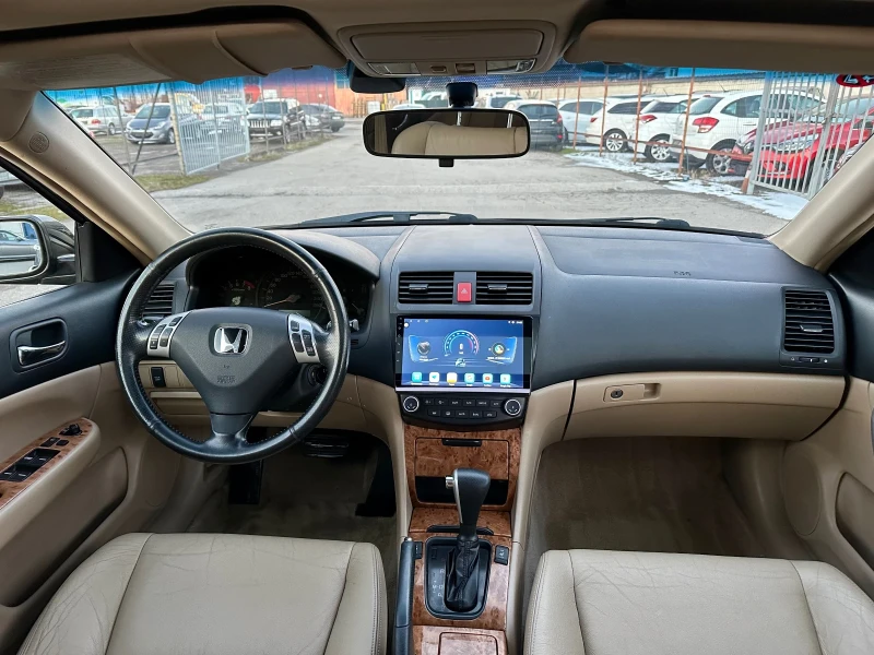 Honda Accord 2.4 Executive Кожа Нави 190хил к.м Като Нова, снимка 13 - Автомобили и джипове - 48562234