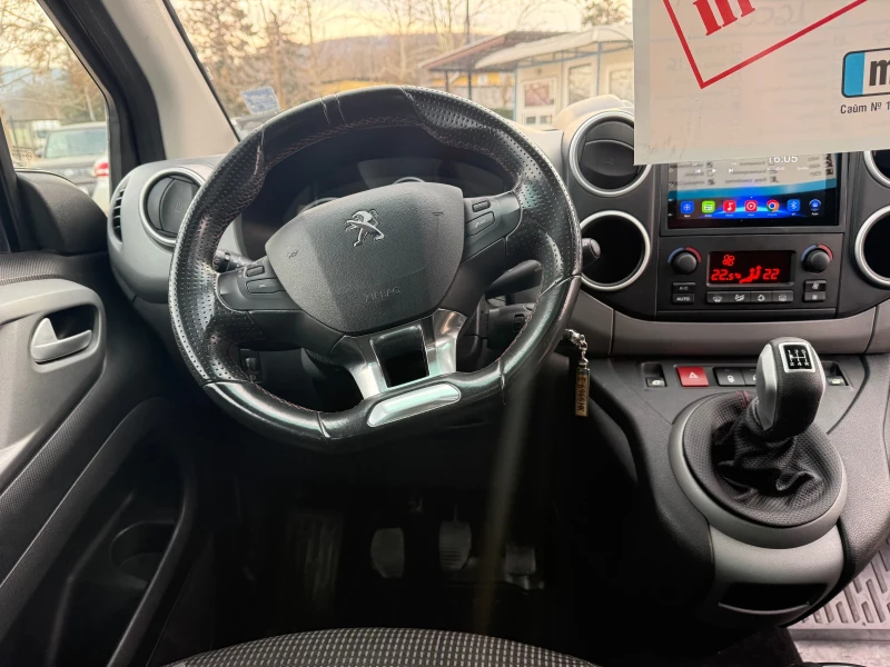 Peugeot Partner 1.6 HDi, снимка 8 - Автомобили и джипове - 48939907