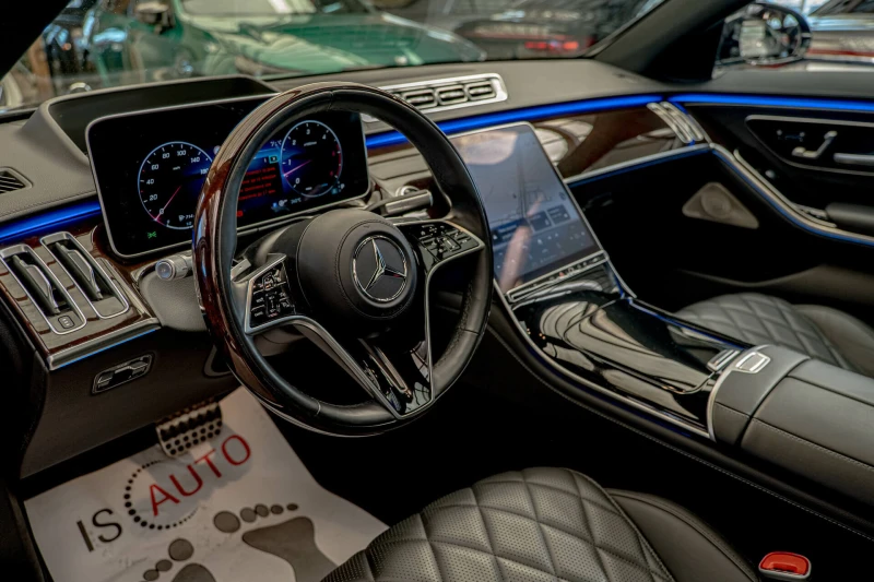 Mercedes-Benz S 450 AMG/Long/RSE/Обдухване/Панорама/Burmester/HuD, снимка 8 - Автомобили и джипове - 50917157