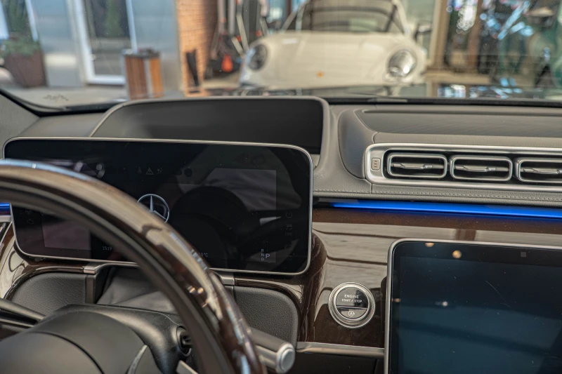 Mercedes-Benz S 450 AMG/Long/RSE/Обдухване/Панорама/Burmester/HuD, снимка 17 - Автомобили и джипове - 50917157