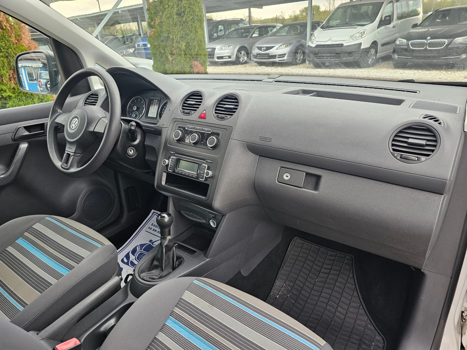 VW Caddy 2.0 БЕНЗИН-МЕТАН 109кс ! ! КЛИМАТИК - изображение 9