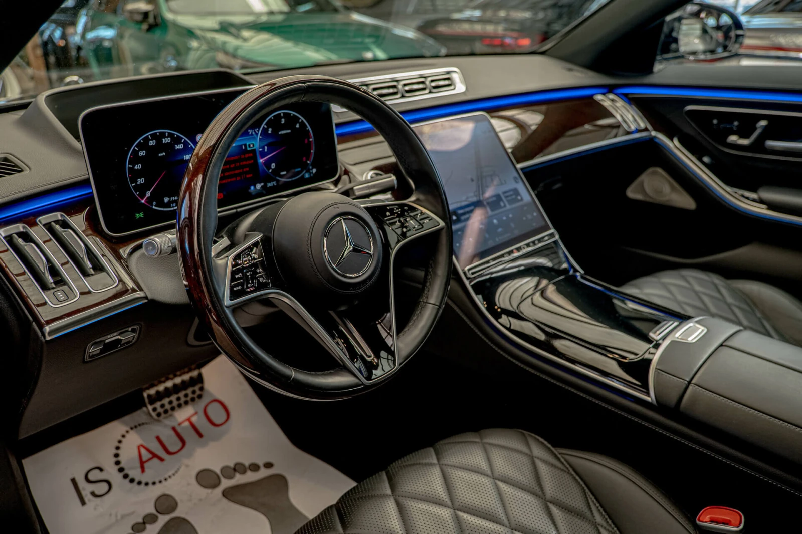 Mercedes-Benz S 450 AMG/Long/RSE/Обдухване/Панорама/Burmester/HuD - изображение 8