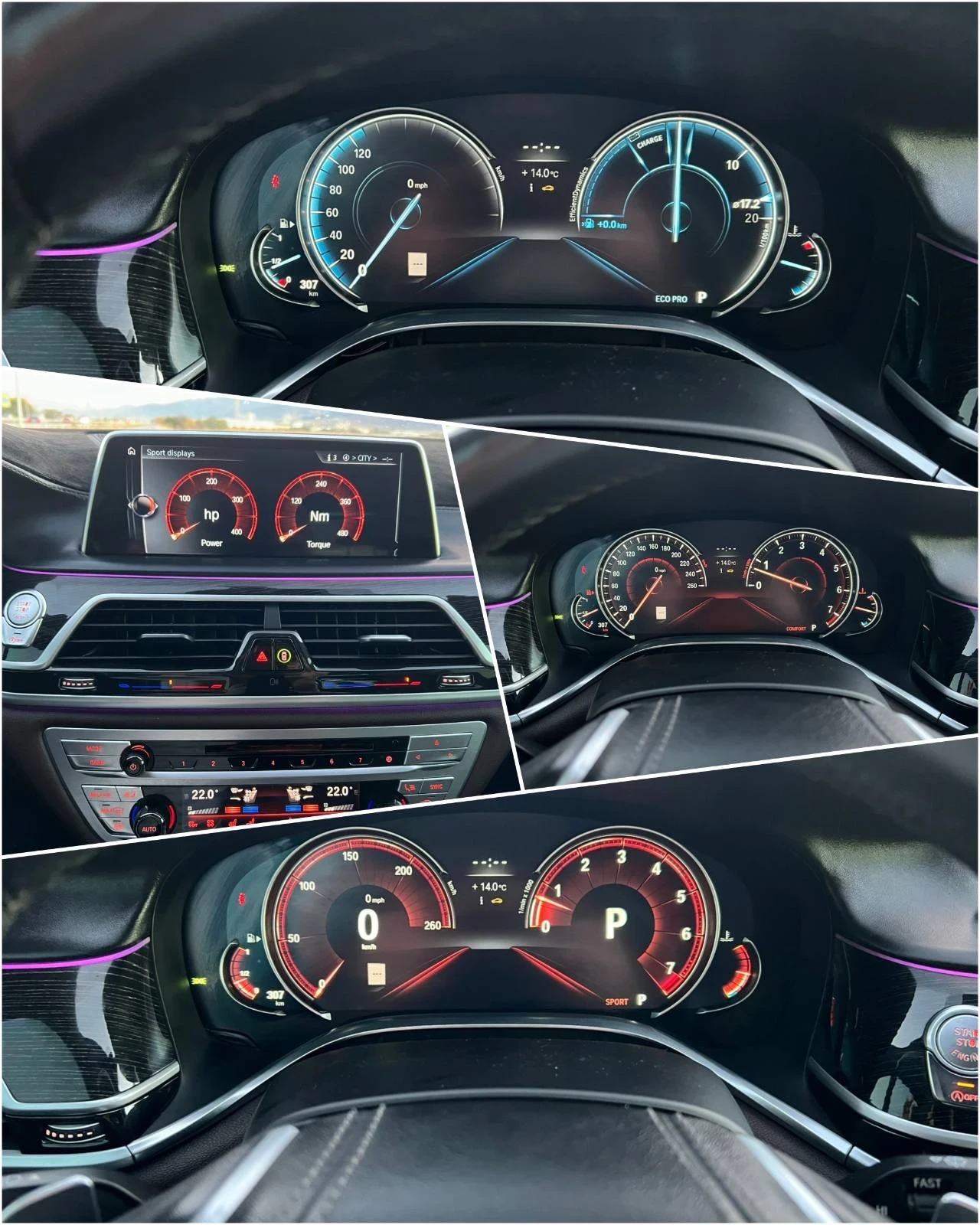 BMW 740 * B58* M PACK* LONG* CARBON CORE*  | Mobile.bg � ����������� 13