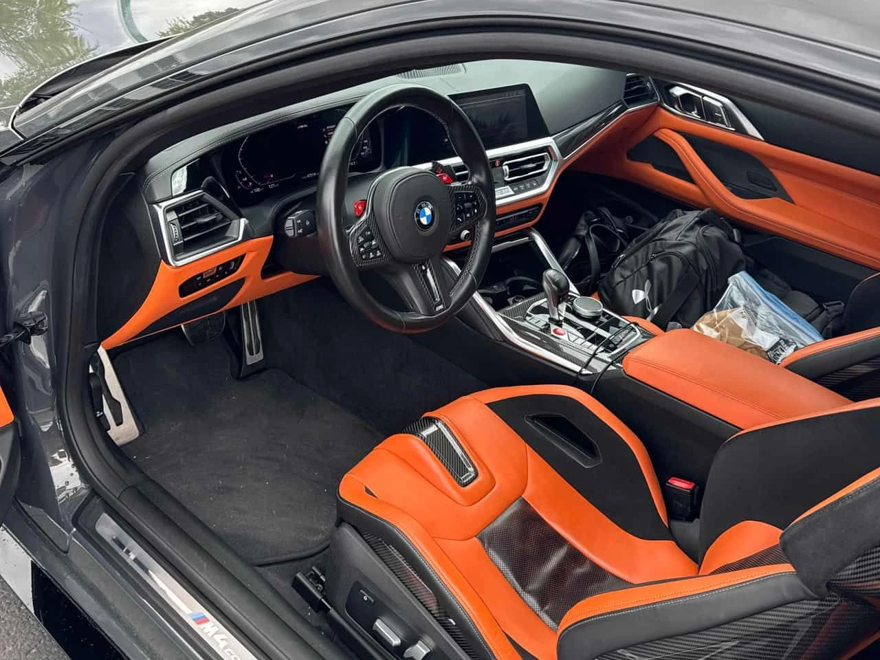 BMW M4 COMPETITION| DISTRONIC| ЛАЗЕРИ| BUCKET| 360| КЛИП, снимка 8 - Автомобили и джипове - 54411990