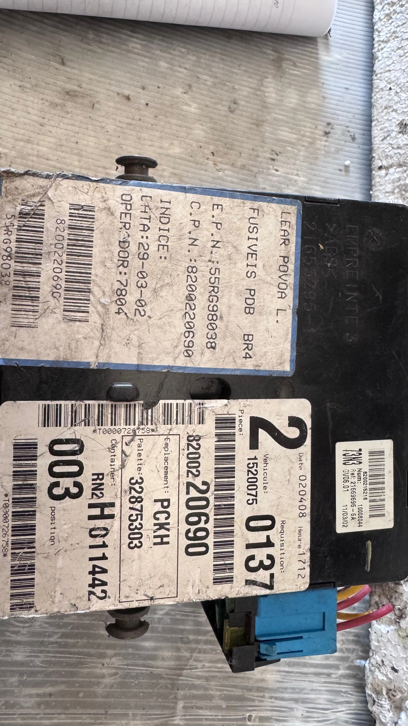   (  BSI / BSM )  Renault Vel Satis - 8200220690 / 518002217 | Mobile.bg   2