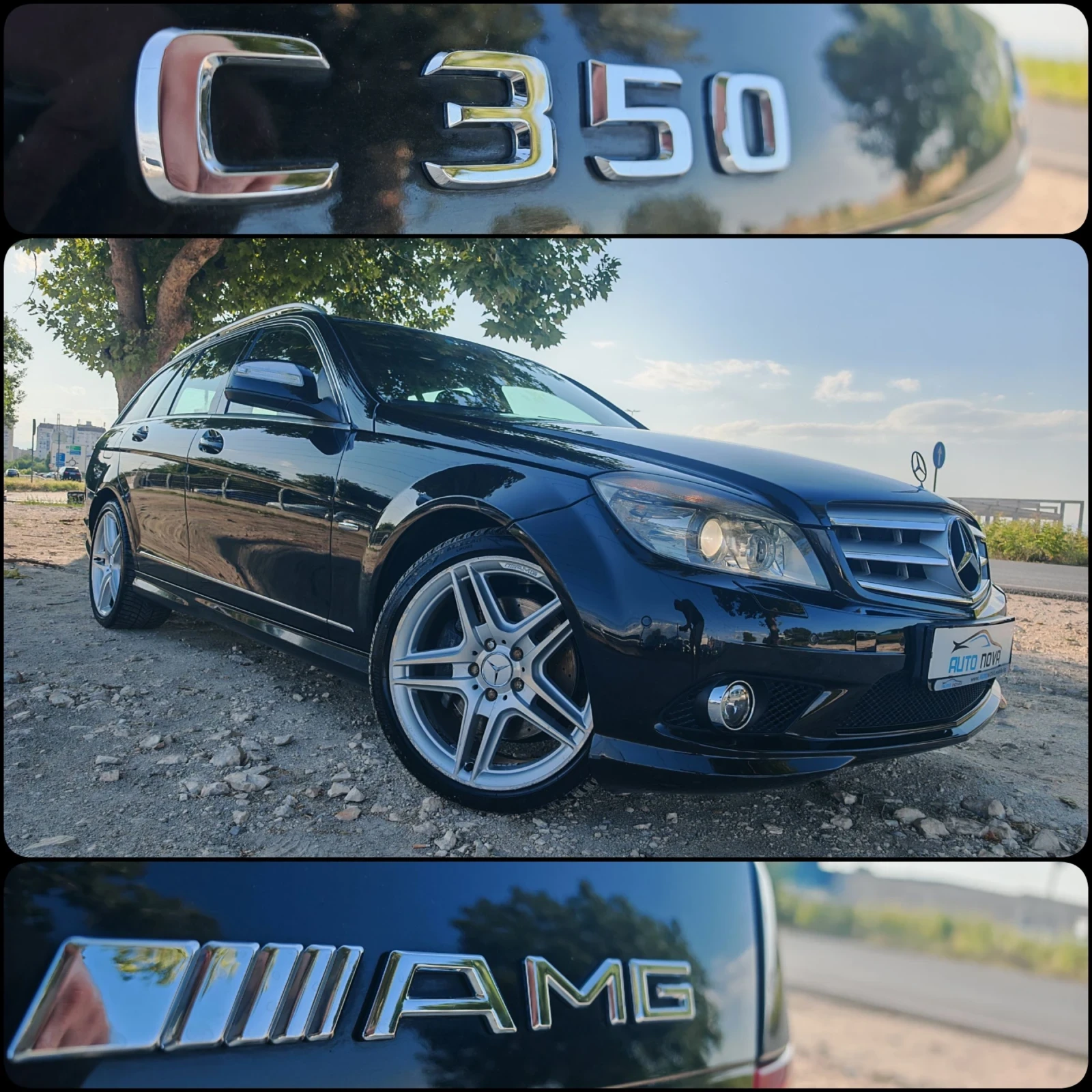 Mercedes-Benz C 350 3.5 БЕНЗИН 272 К.С. АMG ПАКЕТ! УНИКАТ!  | Mobile.bg — изображение 17