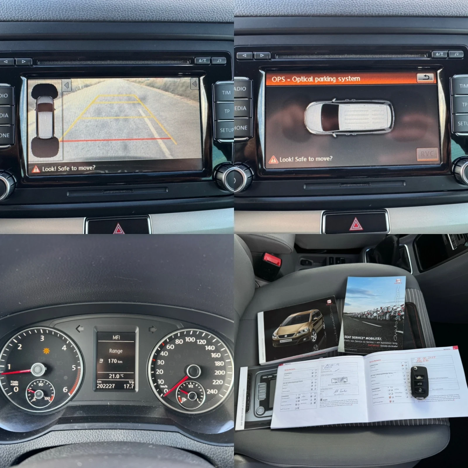 Seat Alhambra 2.0 TDI 140 . / 6+ 1 / NAVI / CAMERA / XENON | Mobile.bg   15