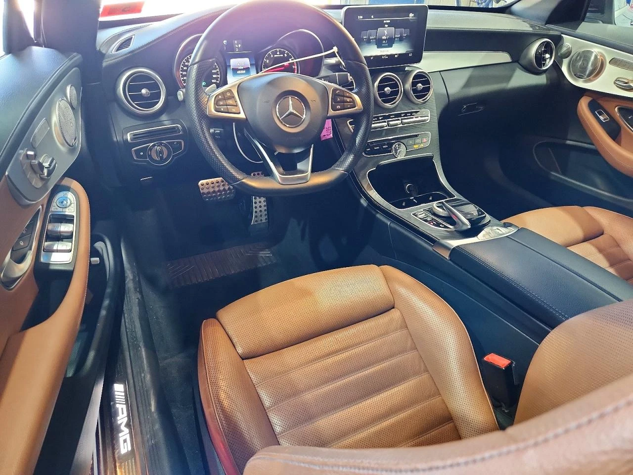Mercedes-Benz C 43 AMG 4MATIC| BURMESTER| ОБДУХ| MULTIBEAM, снимка 8 - Автомобили и джипове - 55847784