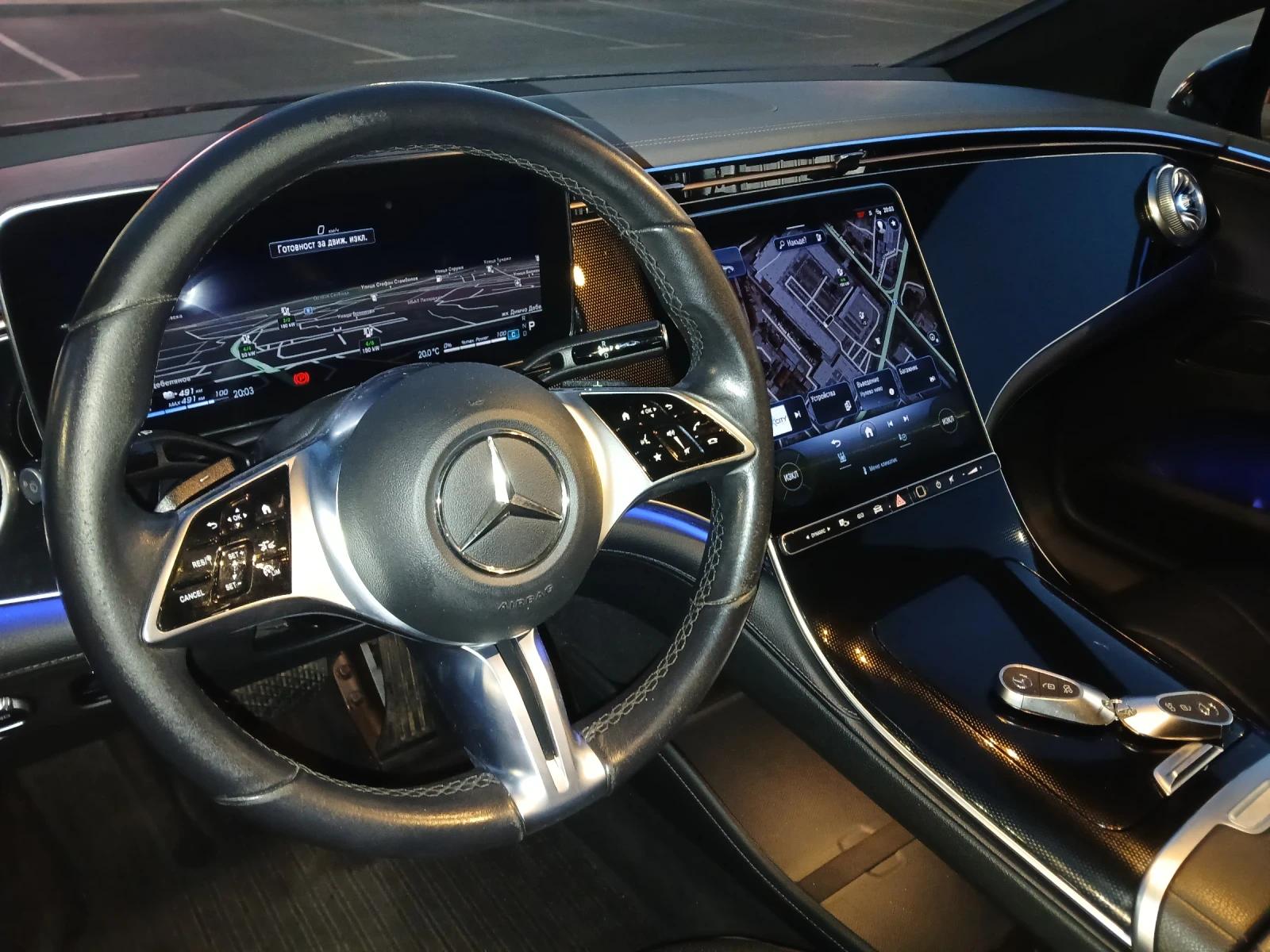 Mercedes-Benz EQE 98kw 645km 23g, снимка 8 - Автомобили и джипове - 55037731