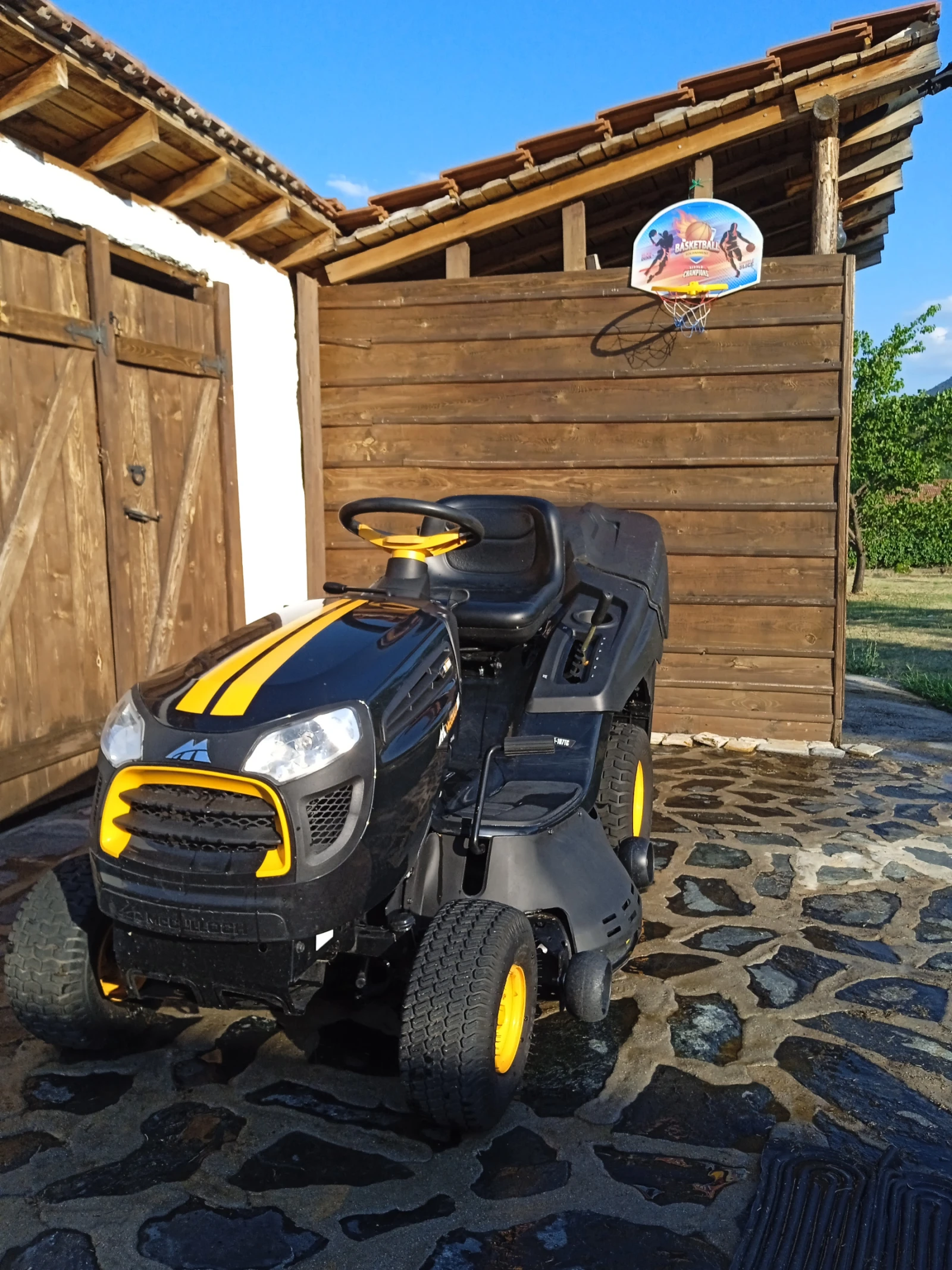 Специализирани машини Други ТРАКТОРНА КОСАЧКА MCCULLOCH M155-107 TC, снимка 3 - Селскостопанска техника - 55459177