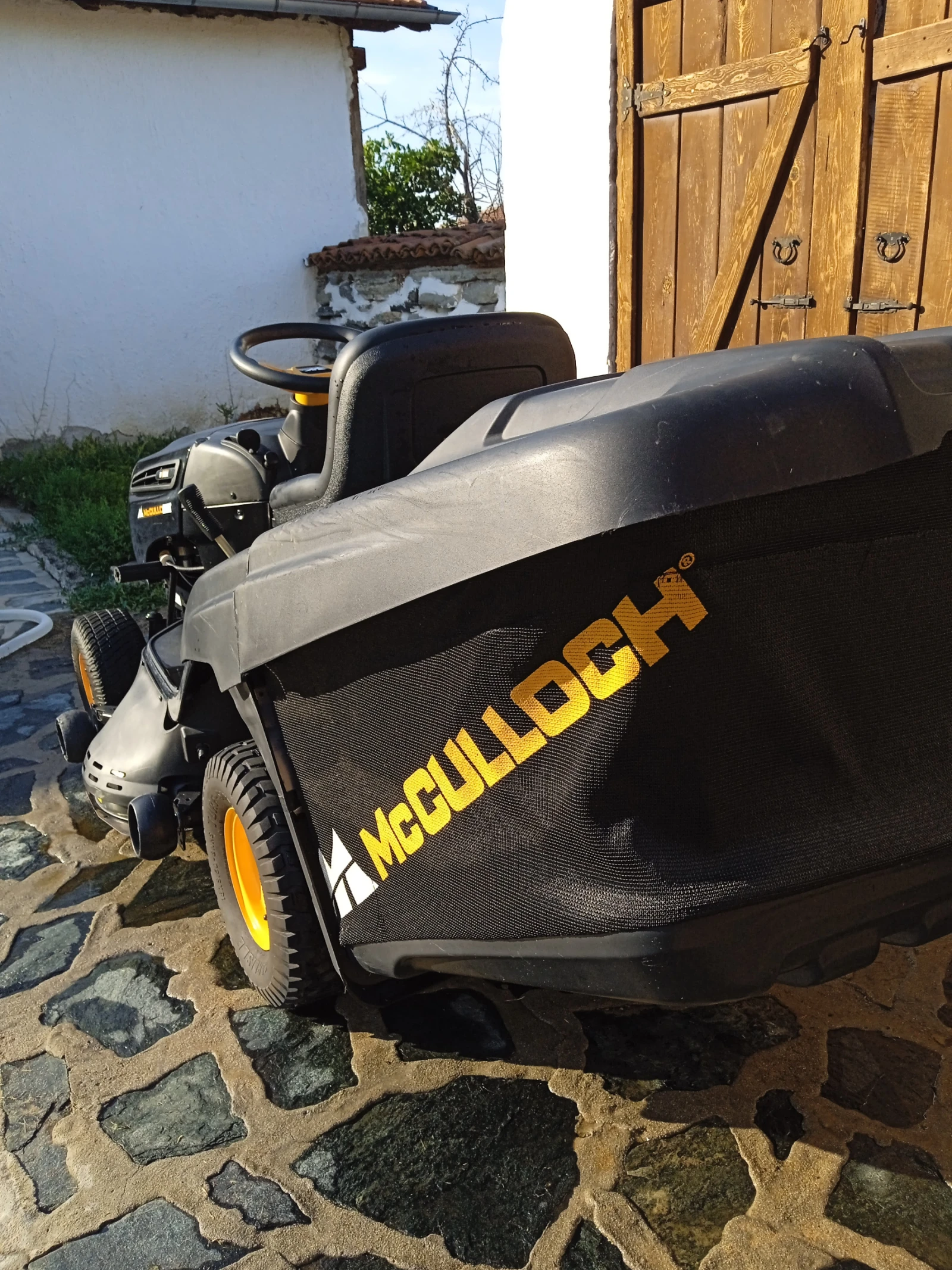 Специализирани машини Други ТРАКТОРНА КОСАЧКА MCCULLOCH M155-107 TC, снимка 5 - Селскостопанска техника - 55459177