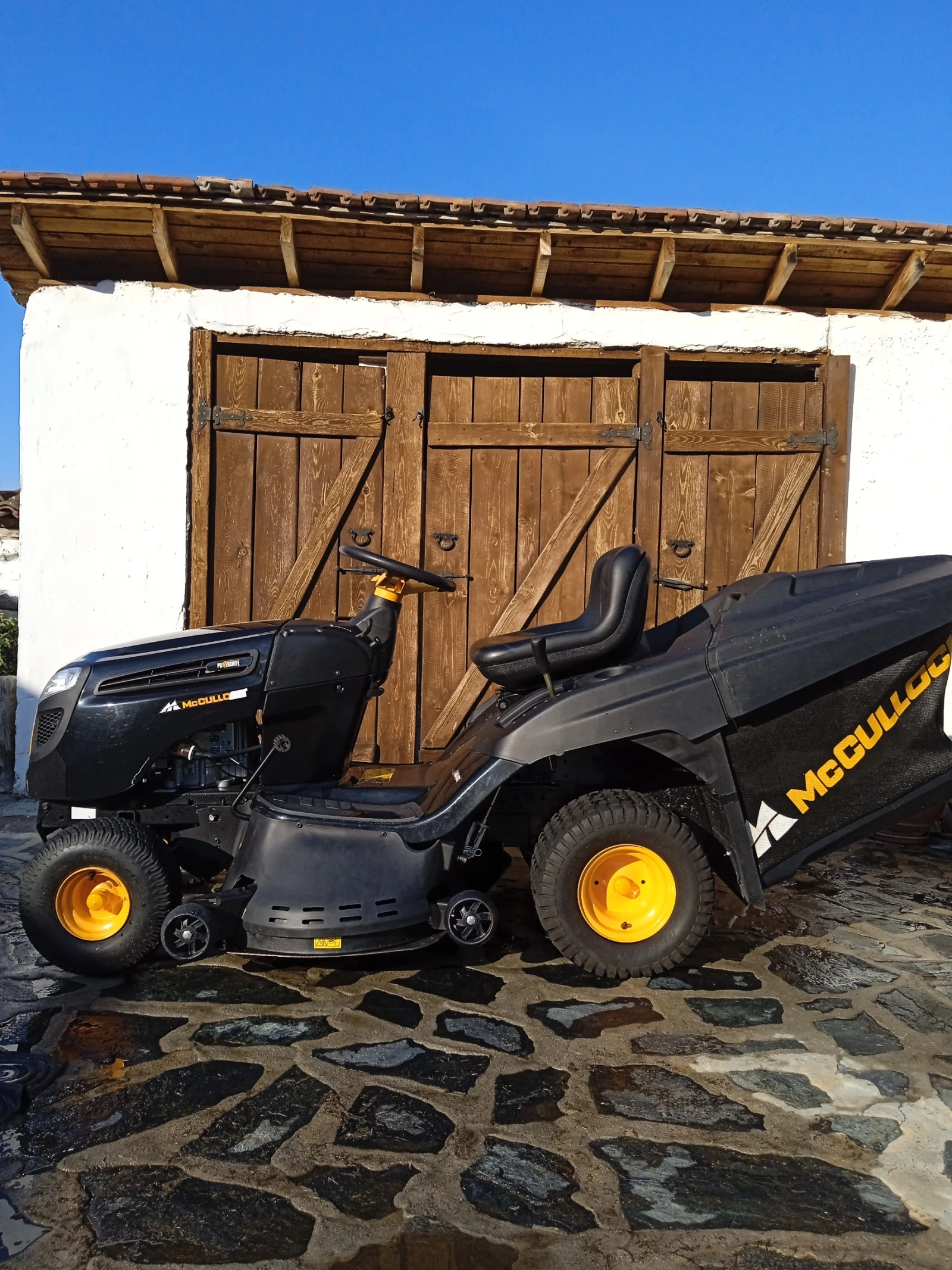 Специализирани машини Други ТРАКТОРНА КОСАЧКА MCCULLOCH M155-107 TC, снимка 2 - Селскостопанска техника - 55459177
