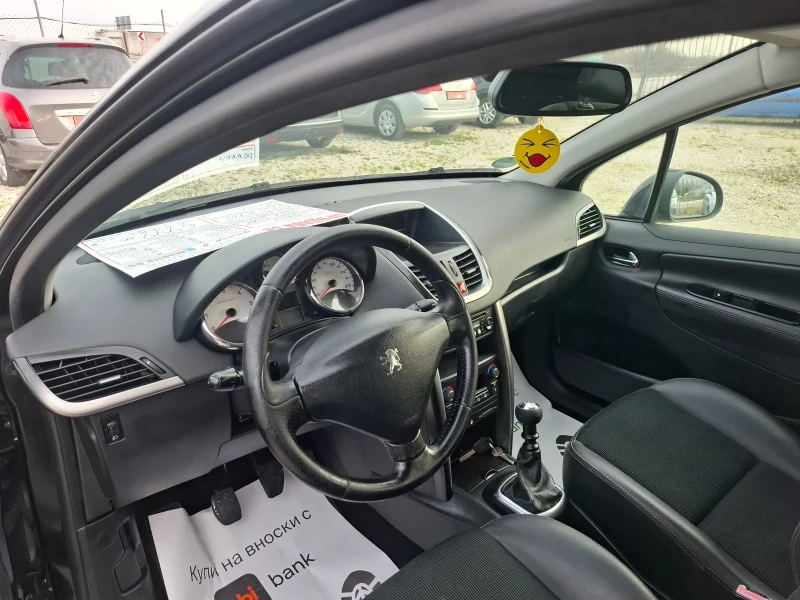 Peugeot 207 1.6 HDI, 110k.c., снимка 11 - Автомобили и джипове - 52723598