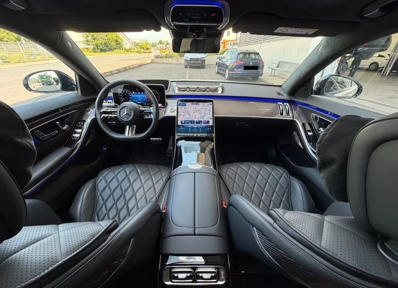 Mercedes-Benz S 450 d 4Matic LONG AMG-Line, снимка 3 - Автомобили и джипове - 55616736