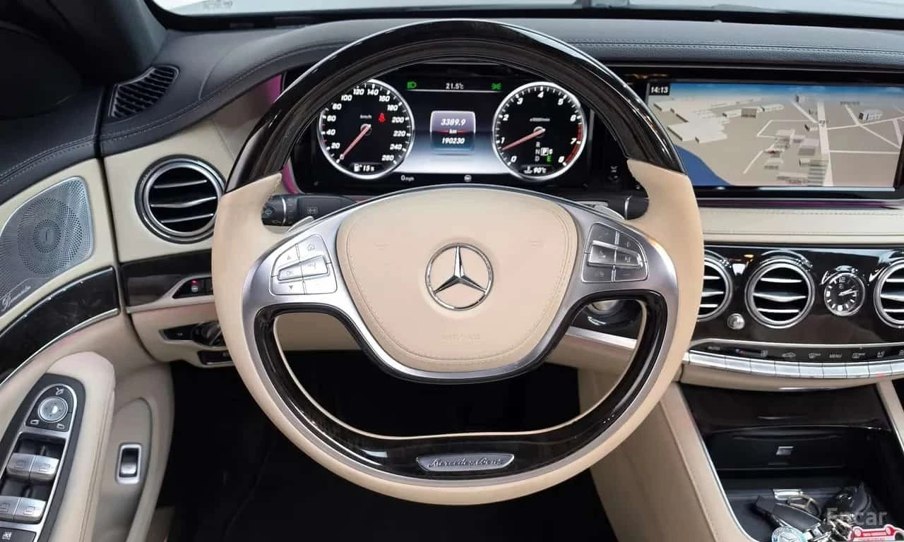 Mercedes-Benz S 500 * 4MATIC * ��������� * BURMESTER * ��������� *  | Mobile.bg � ����������� 14