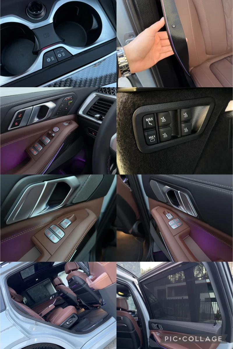 BMW X7 2025 / M60i / Individual / ЧИСТО НОВ / 7 Местен, снимка 16 - Автомобили и джипове - 51918360