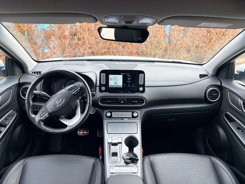 Hyundai Kona PREMIUM 64kw DISTRONIC TERMOPOMPA NAVI FUL!!!, снимка 8 - Автомобили и джипове - 53565185