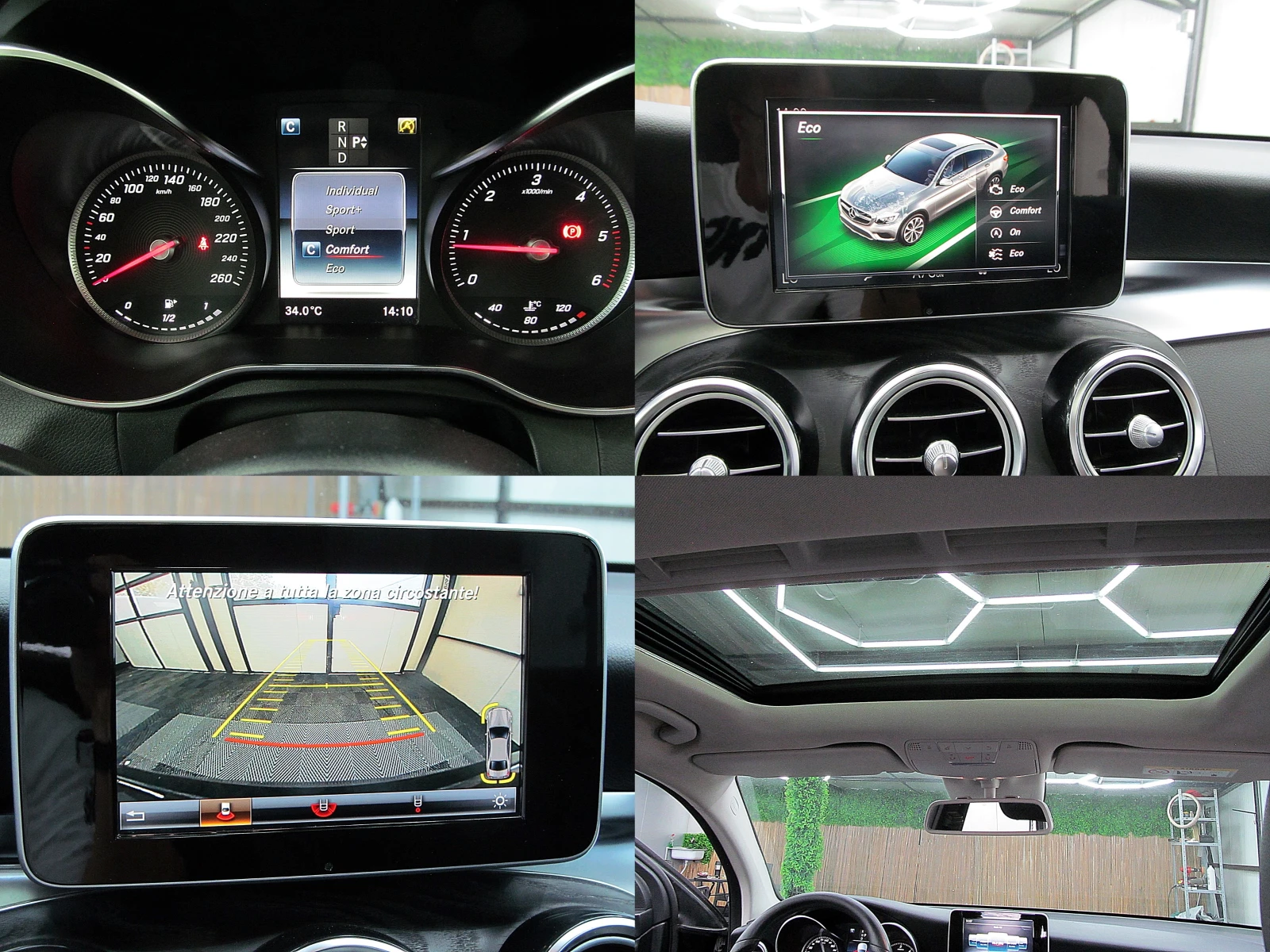 Mercedes-Benz GLC 220 4-MATIC/KUPE/AMG-line/KAMERA/  | Mobile.bg   13