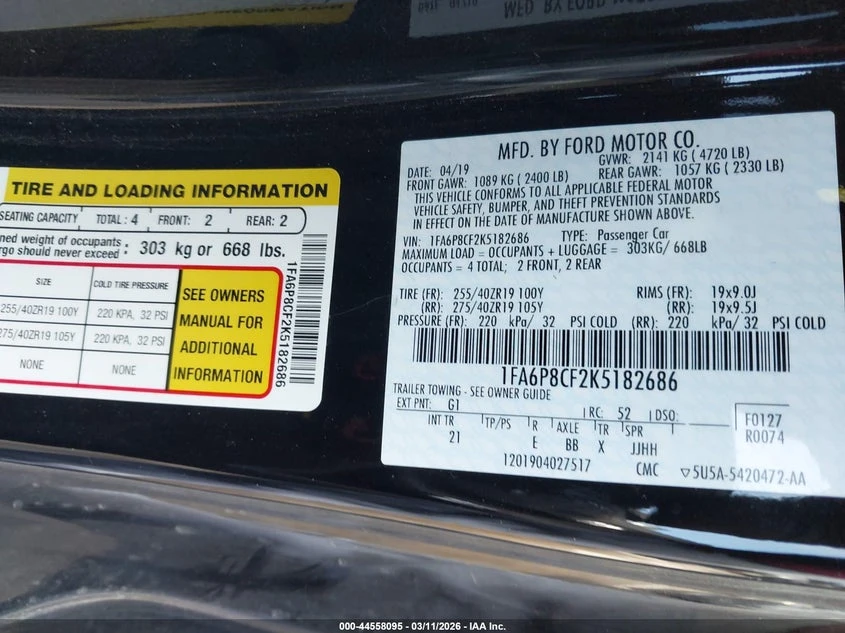 Ford Mustang 5.0l Gt, снимка 9 - Автомобили и джипове - 54180195