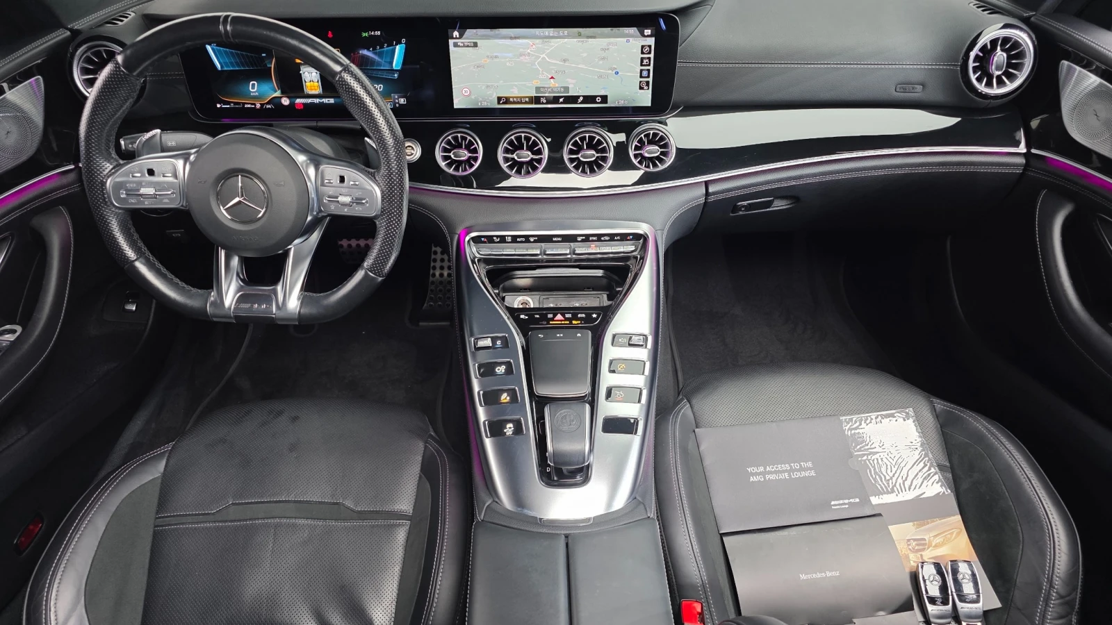 Mercedes-Benz AMG GT * 43* 4-Door Coupé* 360* Burmester* АВТОКРЕДИ, снимка 11 - Автомобили и джипове - 54576682