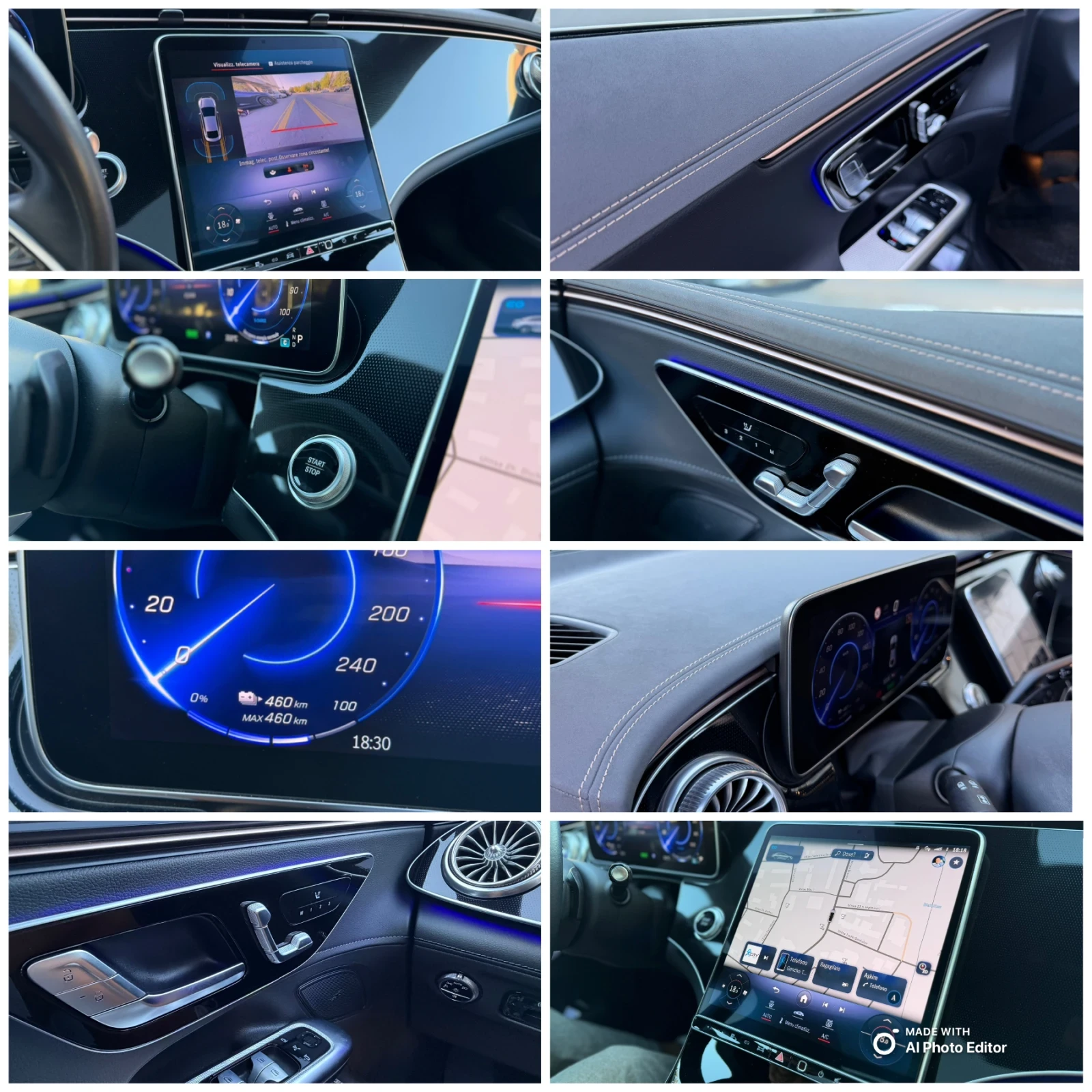 Mercedes-Benz EQE EQE 350+    , снимка 14 - Автомобили и джипове - 54016571