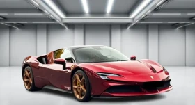 Ferrari SF 90 Spider = Carbon Ceramic Brakes = Гаранция, снимка 1