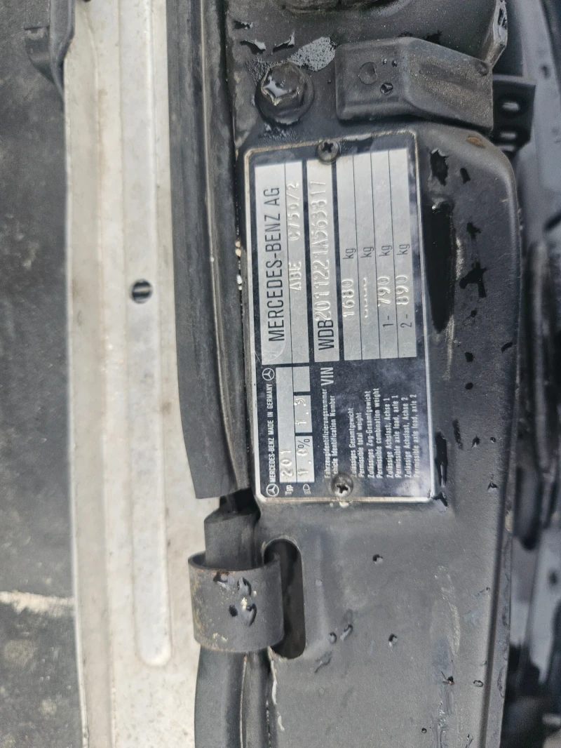 Mercedes-Benz 190 2.0 disel , снимка 16 - Автомобили и джипове - 51661103