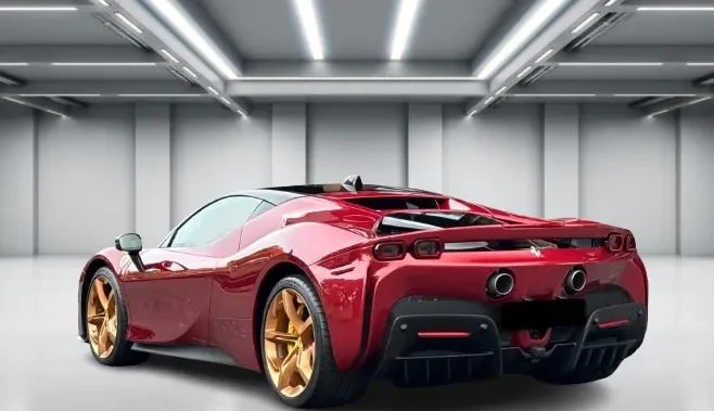 Ferrari SF 90 Spider = Carbon Ceramic Brakes = Гаранция, снимка 2 - Автомобили и джипове - 55486428